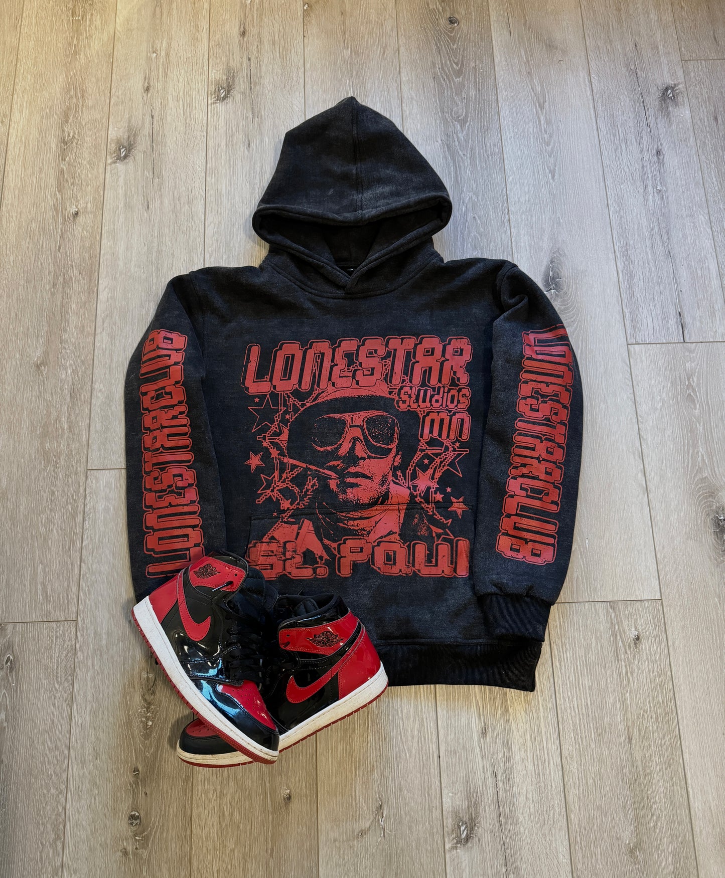 Red ‘Doomsday’ Hoodie