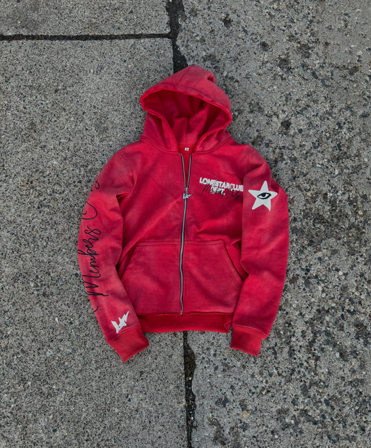 RED Members Only V1 Zip-Up